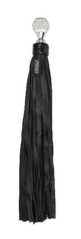 Pain Classic Designer Flogger with Round Sparkling Handle - Whips And Crops