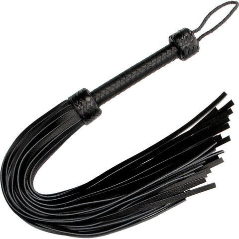 Pain Heavy Leather Tail Flogger - Whips And Crops