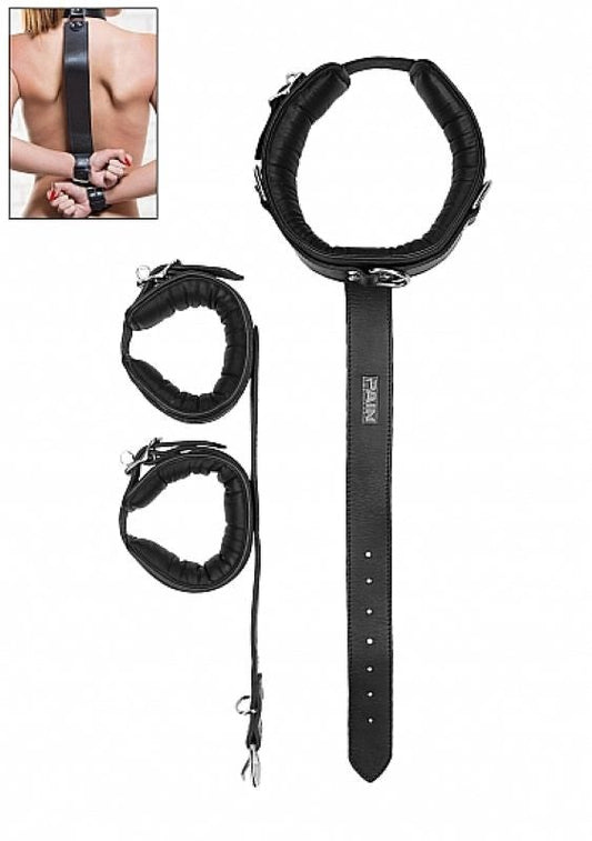 Pain Long Fist Mistt Quality Calf Leather - Cuffs and Restraints