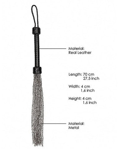 Pain Metal Chain Flogger - Whips And Crops