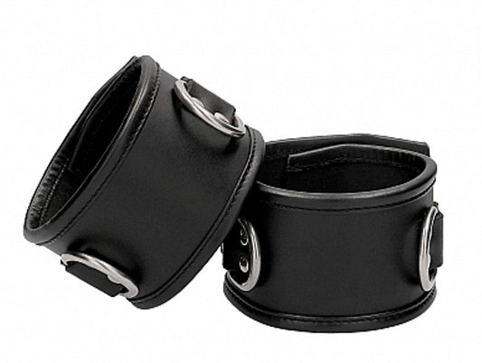 Pain Restraint Ankle Cuffs with Padlock - Cuffs and Restraints