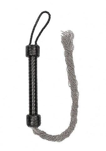 Pain Silver Ball Chain Flogger - Whips And Crops