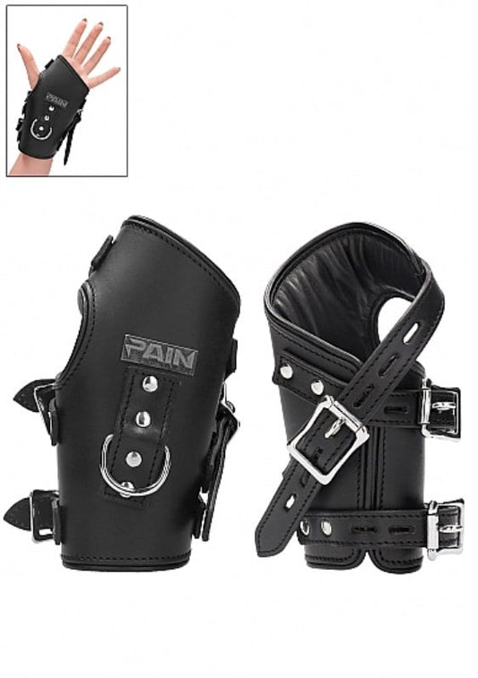 Pain Wrap-Around Leather Suspension Wrist Cuffs - Cuffs and Restraints