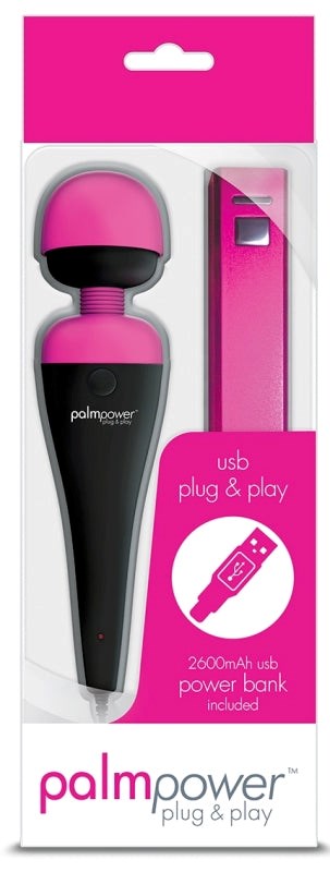 Palm Power Plug and Play with Power Bank - Luxury Sex Toys