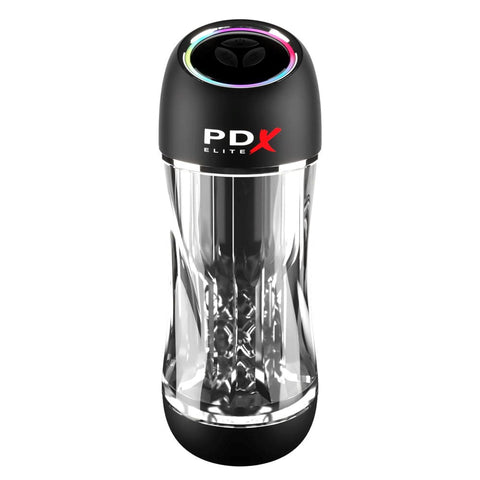 PDX Elite ViewTube Pro Vibrating Male Stroker - Realistic Butts And Vaginas
