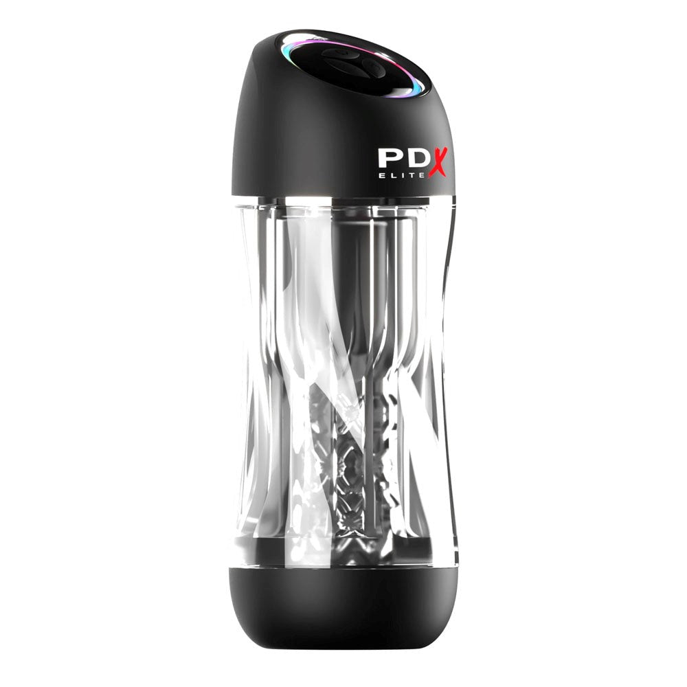 PDX Elite ViewTube Pro Vibrating Male Stroker - Realistic Butts And Vaginas