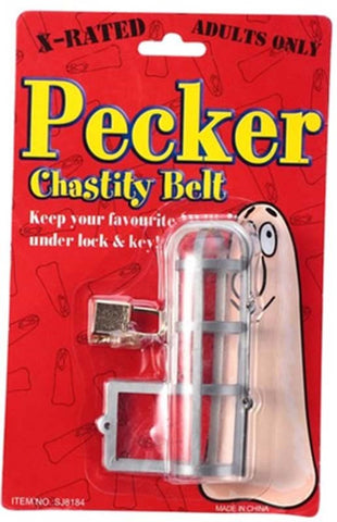 Pecker Chastity Belt - Bachelorette and Bucks