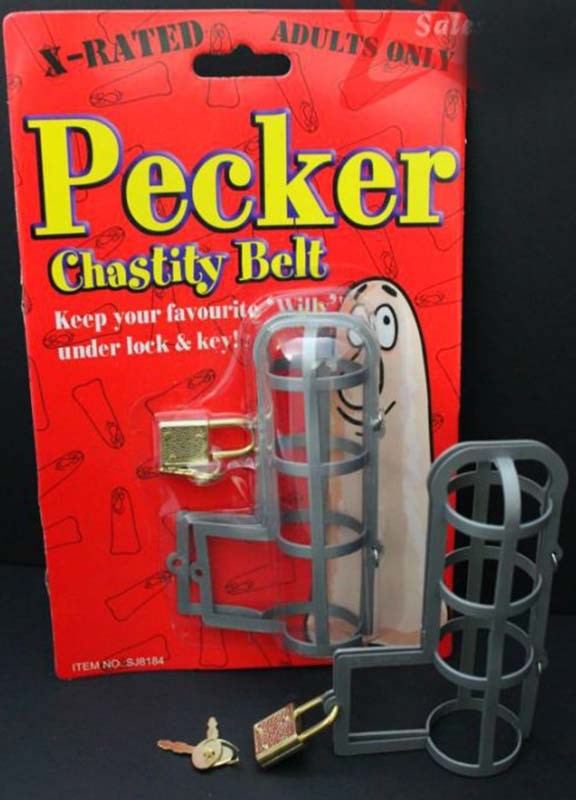 Pecker Chastity Belt - Bachelorette and Bucks