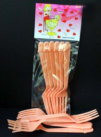 Pecker Forks - Bachelorette and Bucks