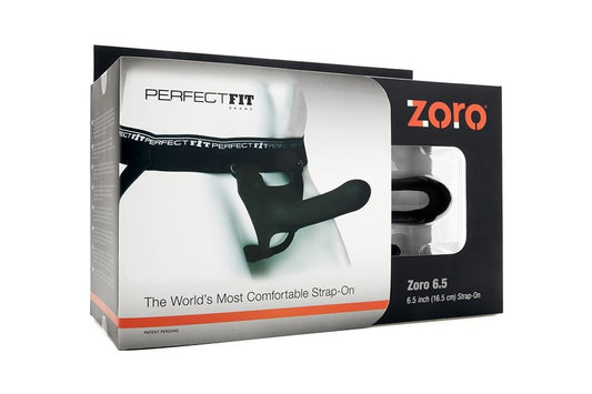 Perfect Fit Zoro 6.5 Inches Black - Strap On Sextoys