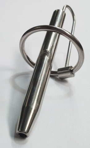 Pierceless Steel Princes Wand and Glans Ring - Penis Plugs