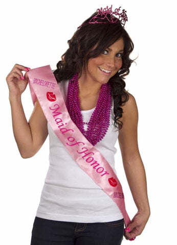 Pink Maid of Honor Sash - Sex Games, Coupons and Tricks