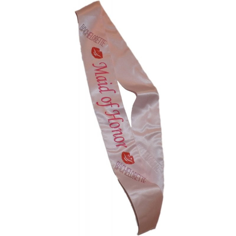 Pink Maid of Honor Sash - Sex Games, Coupons and Tricks