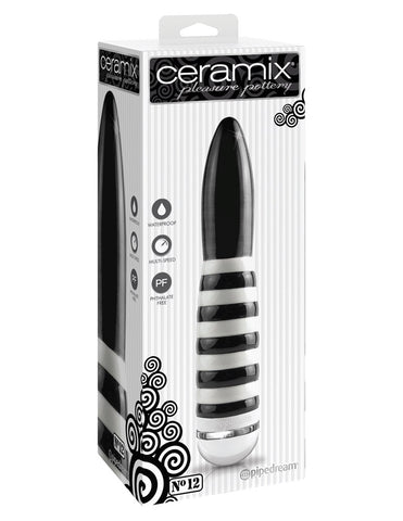 Pipedream Ceramix No 12 6 Functions Bullet Vibrator - Strap On Sextoys