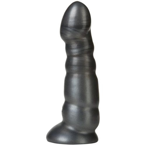 Doc Johnson Platinum The Legend Silicone Dildo Charcoal - Non-Realistic Dildos