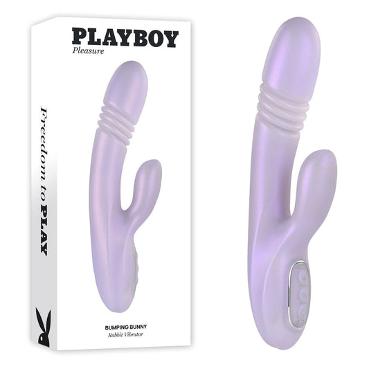 Playboy Pleasure Bumping Bunny Thrusting Rabbit Vibrator - Rabbit Vibrators