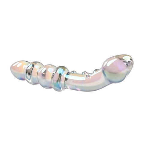 Playboy Pleasure Jewels Double Ended Glass Dildo - Glass Sex Toys
