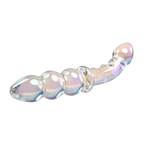 Playboy Pleasure Jewels Double Ended Glass Dildo - Glass Sex Toys