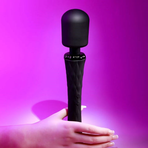 Playboy Pleasure Royal Vibrating Body Wand Massager - Body Wands