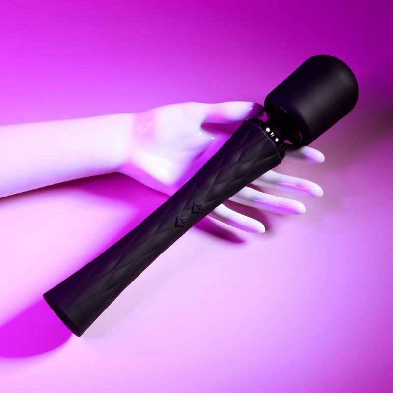 Playboy Pleasure Royal Vibrating Body Wand Massager - - Body Wands