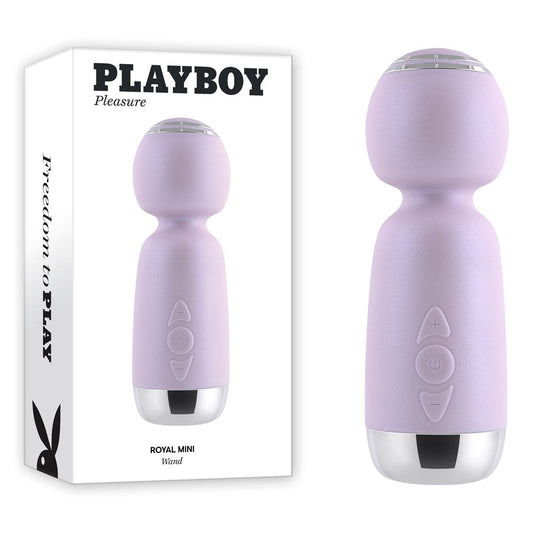 Playboy Pleasure Royal Mini Body Wand Vibrator - Body Wands