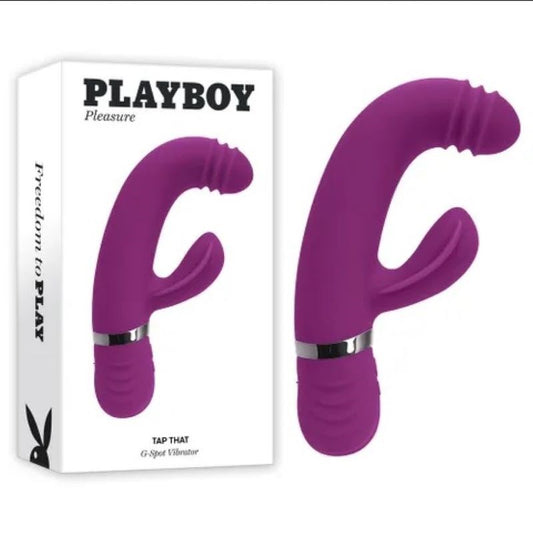 Playboy Pleasure TAP THAT Rabbit Vibrator - Rabbit Vibrators
