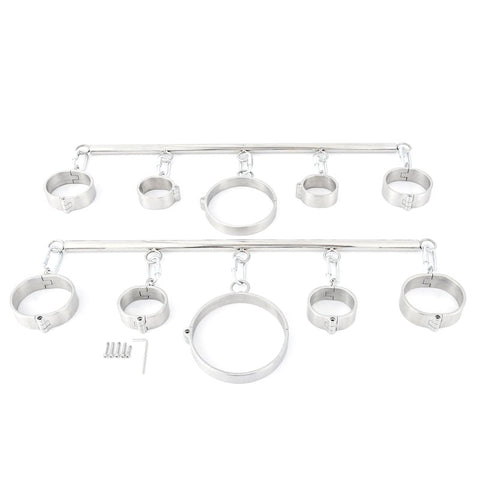 Plug Key Steel Cuffs and Collar Spreaders - Spreaders and Hangers