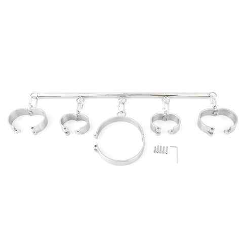Plug Key Steel Cuffs and Collar Spreaders - Spreaders and Hangers
