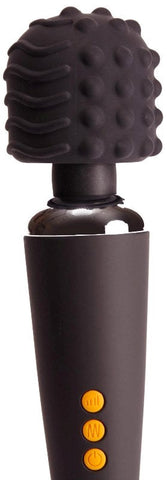 Pornhub Climax Rechargable Wand Set Black - Waterproof Vibrators