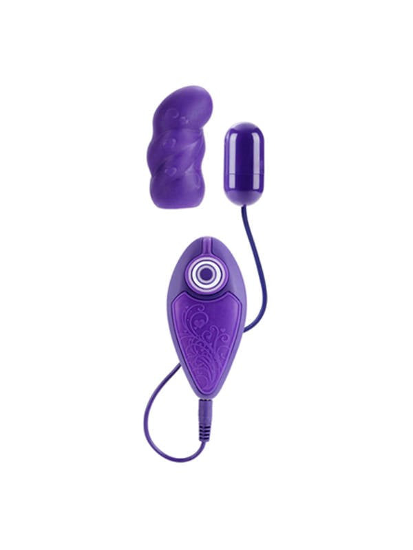 Posh 10 Function Silicone Pleasure Vibrator Pack 4 - - Silicone Vibrators