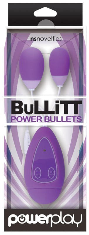 Power Play BuLLiTT Double Power Bullets Purple - - Bullet Vibrators