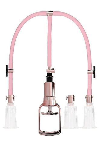 Pumped Clitoral and Nipple Pump Set Large - Breast and Nipple Toys
