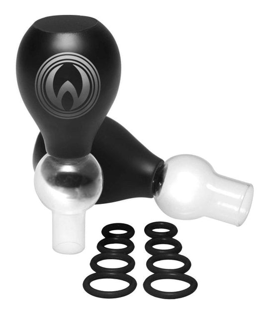 Pyramids Nipple Amplifier Bulbs with O Rings - Breast and Nipple Toys