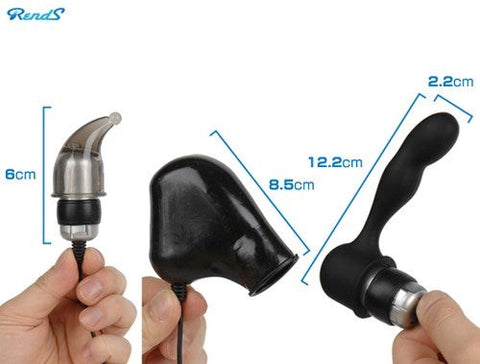 R1 Triple Bach Caps Bullet Attachment - Vibrator Accessories