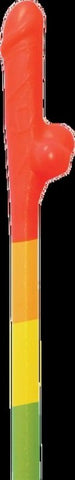 Rainbow Pecker Straws (10 Pack) - Bachelorette and Bucks