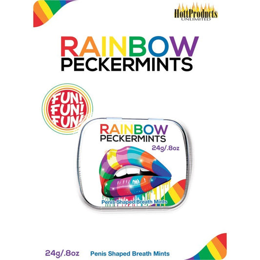 Rainbow Peckermints Penis Shape Breath Mints - Sex Games, Coupons and Tricks
