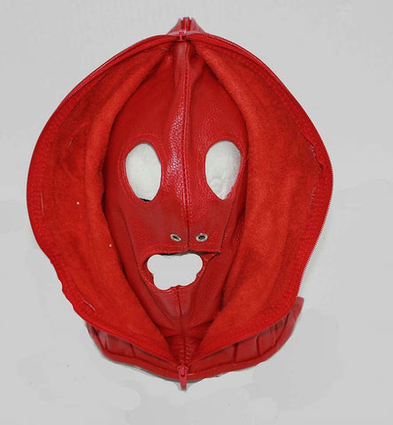 Randies Bondage Hood With Zipper Face - Bondage Hoods