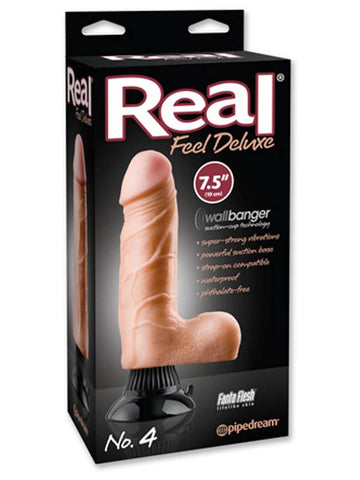 Pipedream Real Feel Deluxe No. 4 Realistic Dildo 7.5 Inch - Realistic Dildos