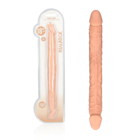 Realrock's 46cm Dual Delight - Indulge in Thrilling Intimacy - Realistic Dildos