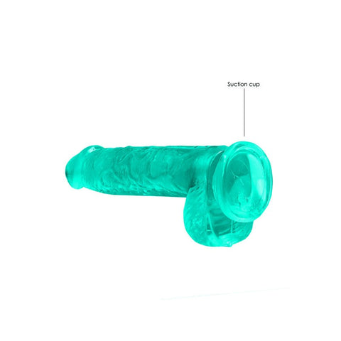 REALROCK 6 Inch Realistic Dildo With Balls - Realistic Dildos