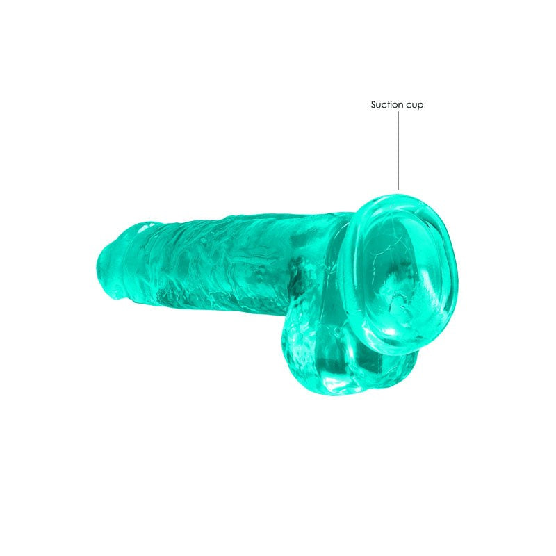 REALROCK 8 Inch Realistic Dildo With Balls - - Realistic Dildos