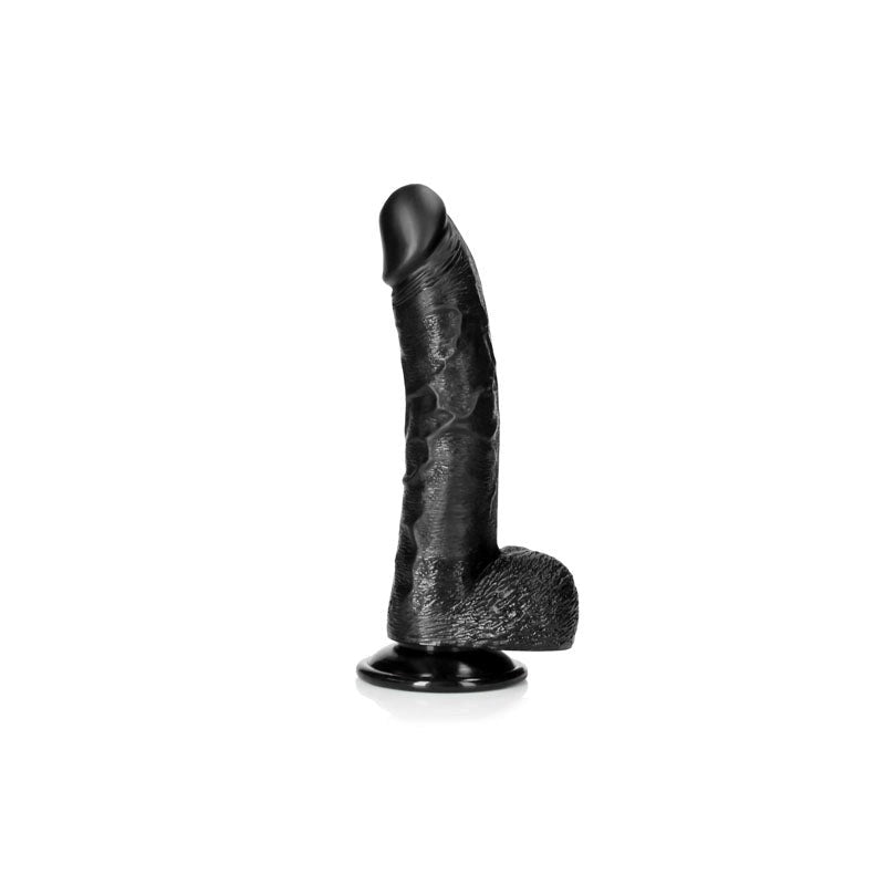 REALROCK Curved Dildo + Balls 20.5 cm - - Realistic Dildos