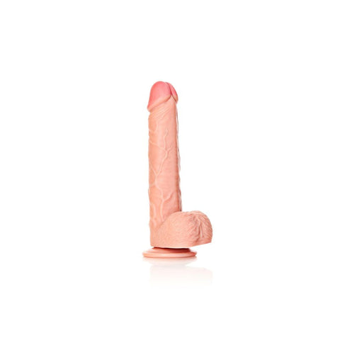 REALROCK Waterproof Dildo + Balls - Harness-Compatible Ecstasy - Realistic Dildos