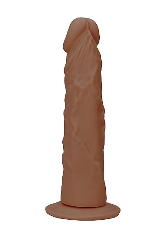 Realrock Skin Dildo Brown - - Realistic Dildos