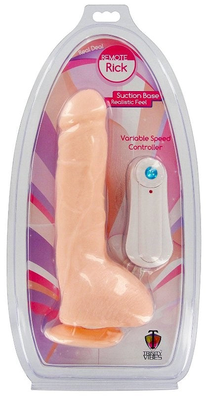Remote Rick Vibrating Dildo - Realistic Dildos