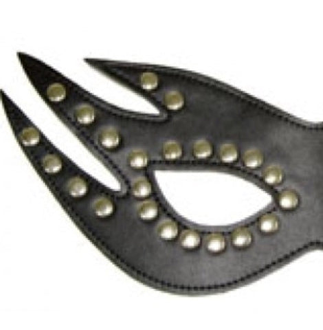 Risque Boutique Lightweight Faux Leather Cat Mask - Fancy Dress Ups