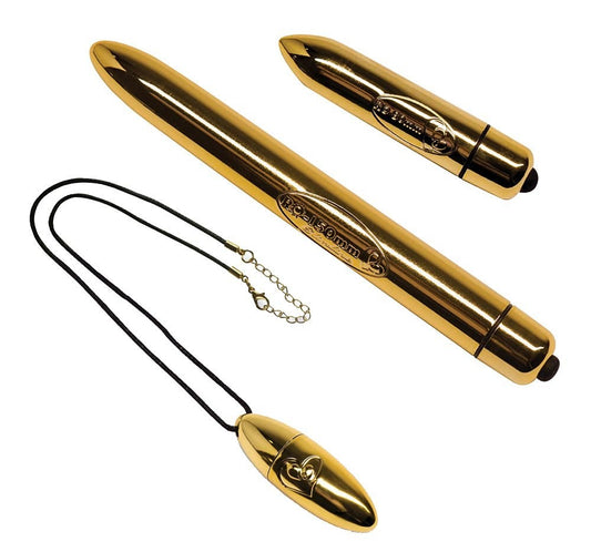 Rocks Off Gold Bullet Collection - Sex Kits