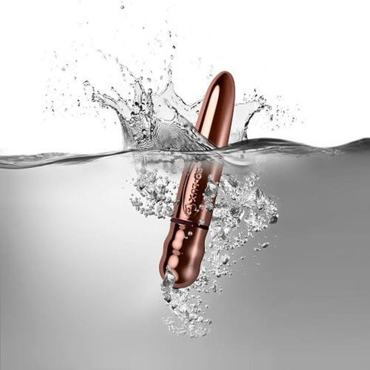 Rocks Off Ro-Lux 7 Speed Vibrator Rose Gold - Waterproof Vibrators