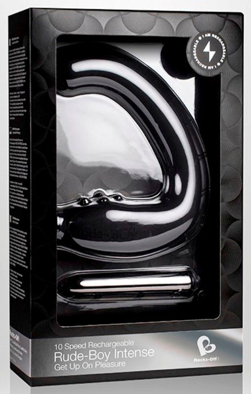 Rocks Off Rude Boy Intense Black - Prostate Toys