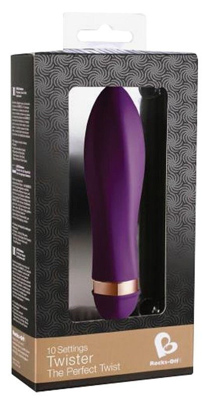 Rocks Off Twister Purple - Waterproof Vibrators